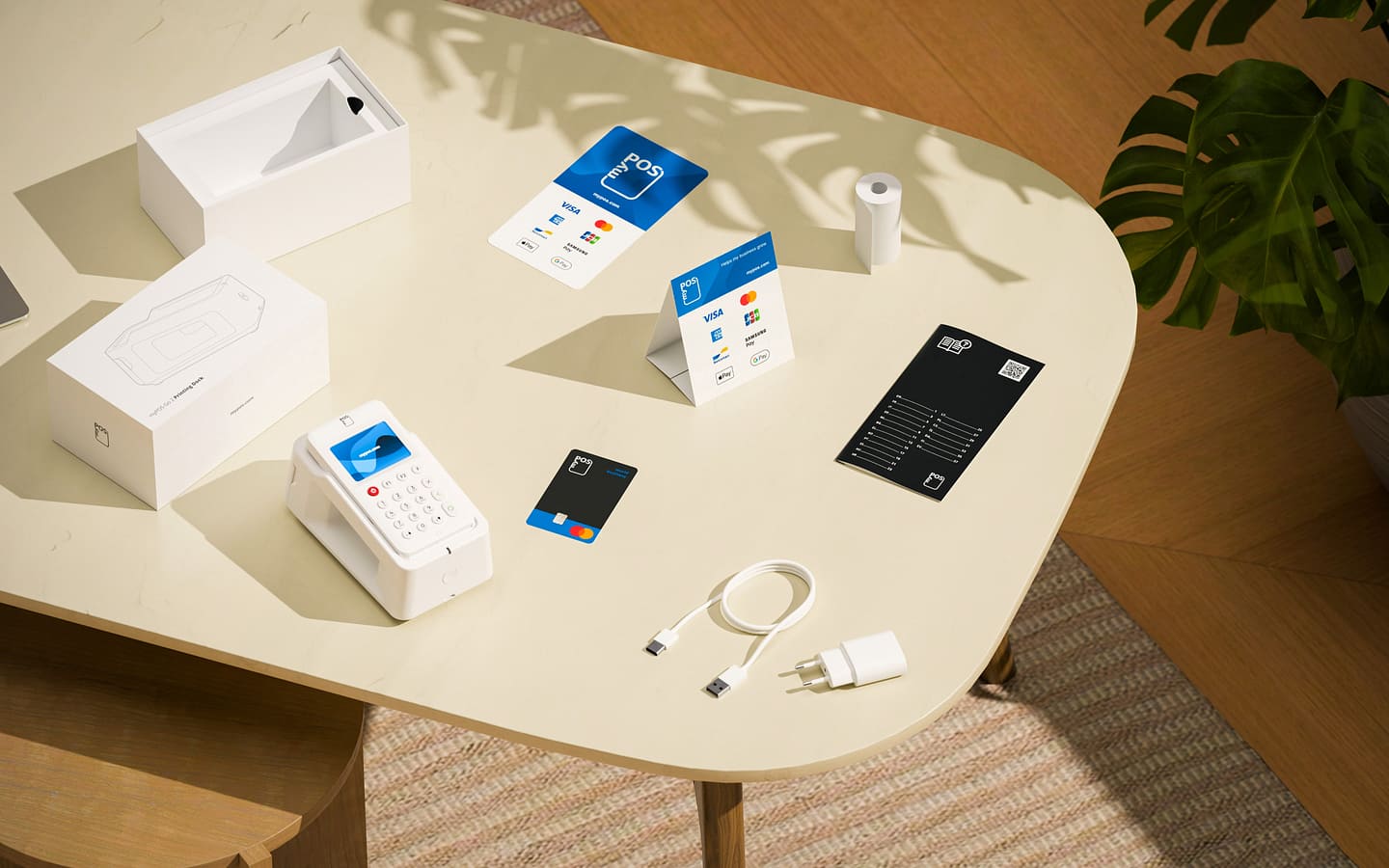 myPOS Go Combo terminal package