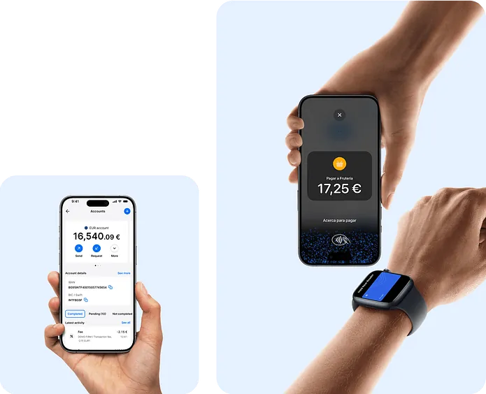 Open the myPOS app