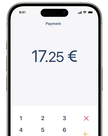 Open the myPOS app